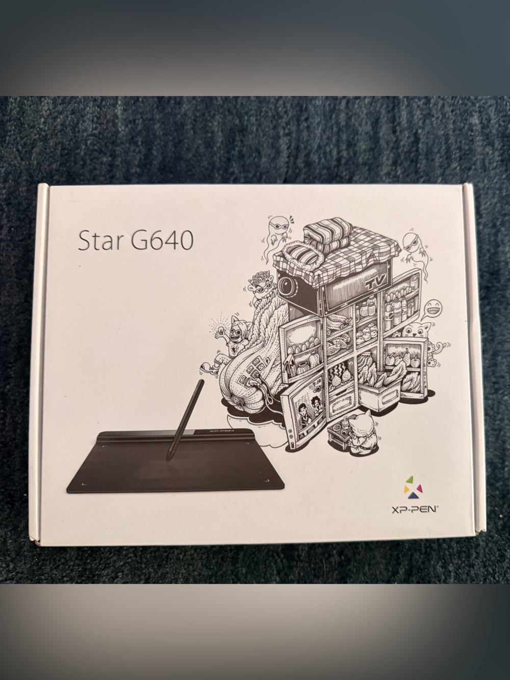 XP-PEN Star G640 Black Graphics Drawing Tablet with Pen